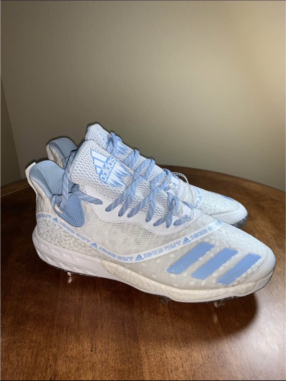 Size 10.5 Men’s Adidas Iced Out cleats NEW
